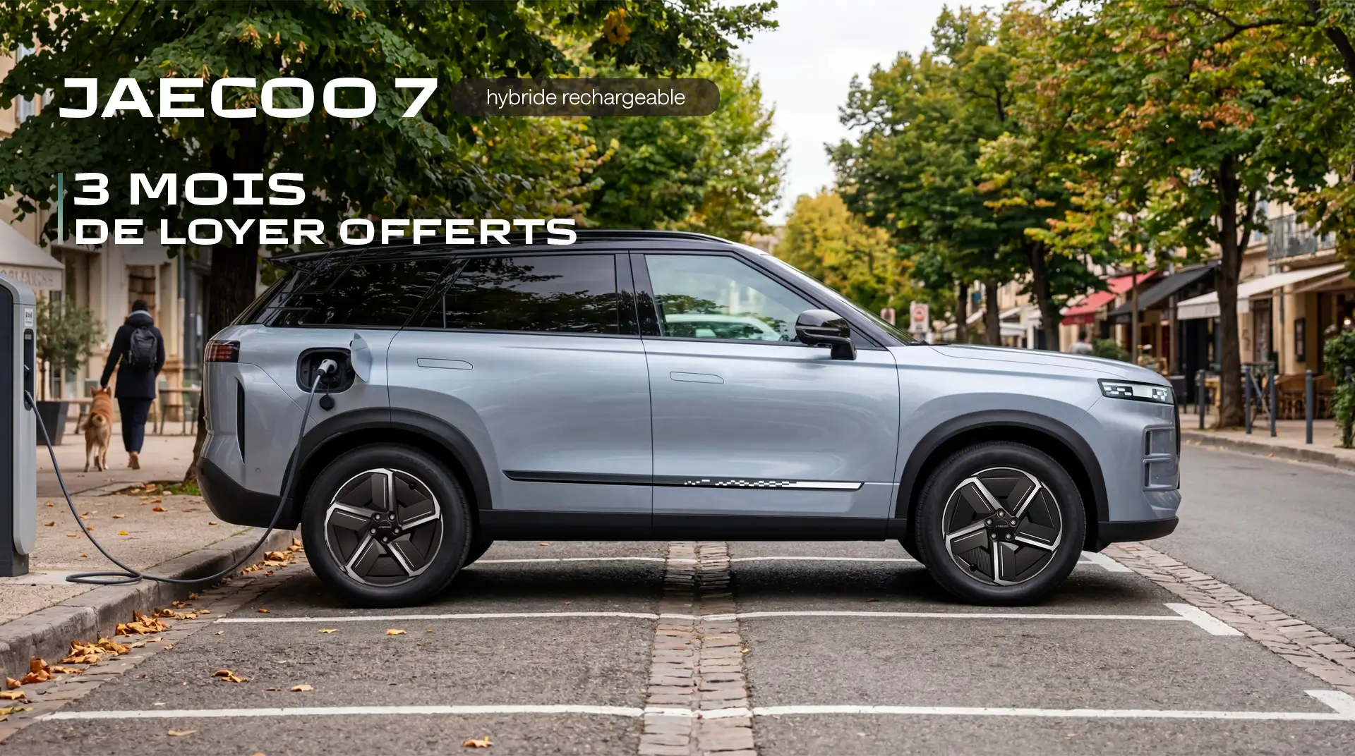 JAECOO 7 en environnement urbain